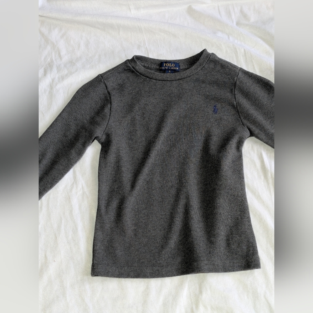 Polo Ralph Lauren Thermal Long Sleeve For Kids Size 5